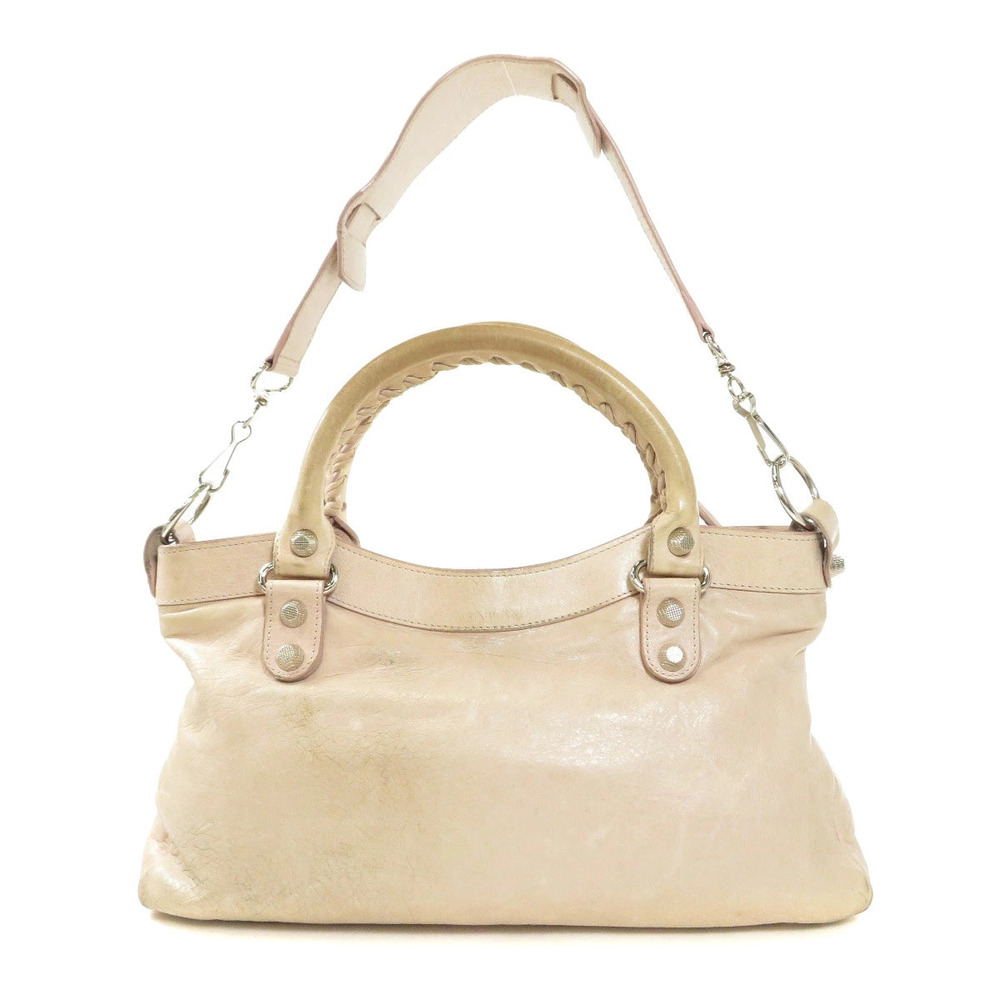 Balenciaga Handbag First The Calfskin Black